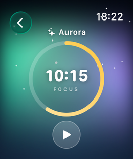 Focus Weather on Apple Watch